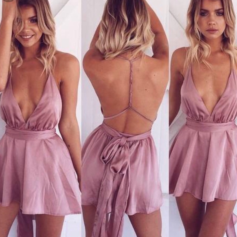 NEW PINK PLAYSUIT